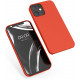 KW iPhone 12 / iPhone 12 Pro Θήκη Σιλικόνης Rubber TPU - Tangerine Tango - 52641.218
