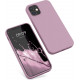 KW iPhone 12 / iPhone 12 Pro Θήκη Σιλικόνης TPU - Dusky Pink - 53938.10