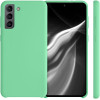 KW Samsung Galaxy S21 Plus Θήκη Σιλικόνης Rubber TPU - Peppermint Green - 54066.147