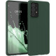 KW Samsung Galaxy A52 / A52 5G / A52s 5G Θήκη Σιλικόνης TPU - Moss Green - 54346.169
