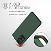KW Samsung Galaxy A52 / A52 5G / A52s 5G Θήκη Σιλικόνης TPU - Moss Green - 54346.169