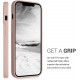 KW iPhone 12 Pro Max Θήκη Σιλικόνης TPU - Dusty Pink - 54514.10