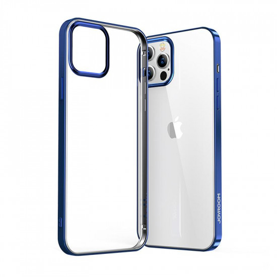 Joyroom iPhone 12 Pro Max Beautiful Series TPU Case Λεπτή Θήκη Σιλικόνης - Διάφανη / Blue - JR-BP796