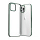 Joyroom iPhone 12 Pro Max Beautiful Series TPU Case Λεπτή Θήκη Σιλικόνης - Διάφανη / Green - JR-BP796