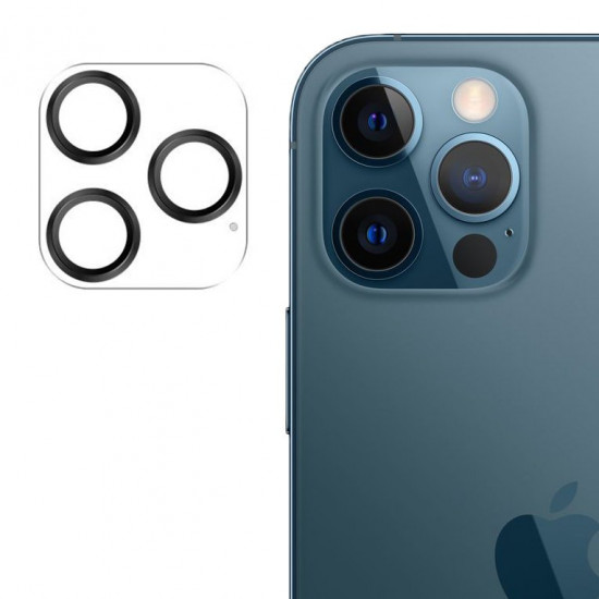 Joyroom iPhone 12 Pro Camera Shining Series Lens Αντιχαρακτικό Γυαλί για την Κάμερα - Black - JR-PF688