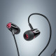 Joyroom JR-EL114 Handsfree Ακουστικά με Ενσωματωμένο Μικρόφωνο - Black