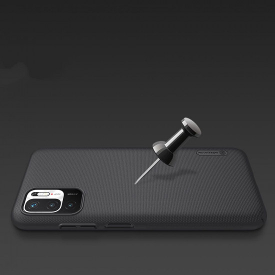 Nillkin Xiaomi Redmi Note 10 5G / Poco M3 Pro 5G Super Frosted Shield Rugged Σκληρή Θήκη - Black