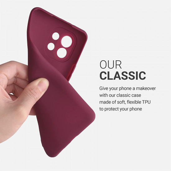 KW Xiaomi Mi 11 Θήκη Σιλικόνης TPU - Bordeaux Purple - 54188.187
