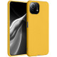 KW Xiaomi Mi 11 Lite / Mi 11 Lite 5G Θήκη Σιλικόνης TPU - Honey Yellow - 54726.143