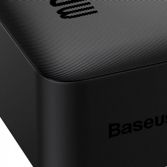 Baseus Bipow Digital Display 20W Power Bank 30000mAh 3Α με 2 Θύρες USB και 1 Θύρα Type-C - Black - PPMDL-N01