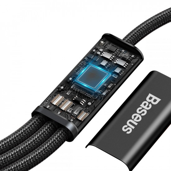 Baseus Rapid 3in1 Καλώδιο Φόρτισης Type-C 20W 1.5m - Micro USB / Lightning / Type-C - Black - CAMLT-SC01