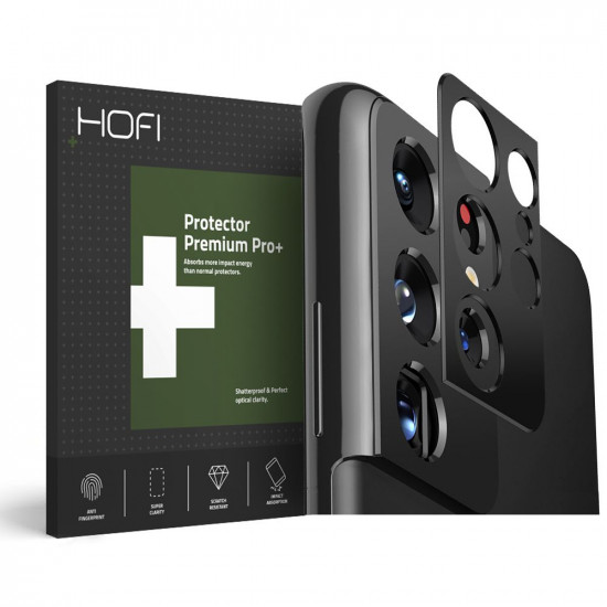 Hofi Xiaomi Mi 11 Ultra Metal Camera Styling Μεταλλικό Προστατευτικό για την Κάμερα - Black