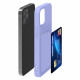 KW iPhone 12 / iPhone 12 Pro Θήκη Σιλικόνης TPU με Υποδοχή για Κάρτα - Lavender - 55112.108