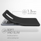 KW Xiaomi Redmi Note 10 Pro Θήκη Σιλικόνης TPU - Matte Black - 54551.47