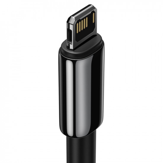 Baseus Tungsten Gold Cable Lightning 2.4A - Καλώδιο Δεδομένων και Φόρτισης Lightning 2M για iPhone - Black - CALWJ-A01