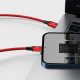 Baseus Rapid 3in1 Καλώδιο Φόρτισης Type-C 20W 1.5m - Micro USB / Lightning / Type-C - Red - CAMLT-SC09
