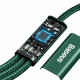 Baseus Rapid 3in1 Καλώδιο Φόρτισης Type-C 20W 1.5m - Micro USB / Lightning / Type-C - Green - CAMLT-SC06