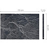 Navaris Μαγνητικός Πίνακας Ανακοινώσεων - 60 x 40 cm - Black Stone - 45365.06