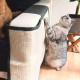 Navaris Scratch Carpet for Side of Sofa Προστατευτικό Καναπέ από Γρατζουνιές Γάτας - Αριστερή Πλευρά - 50 x 70 cm - Light Grey - 47363.02.25