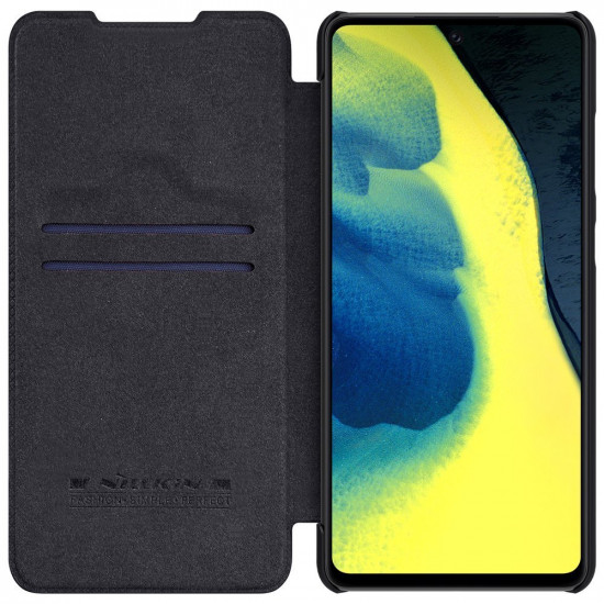 Nillkin Samsung Galaxy A72 / A72 5G Qin Leather Flip Book Case Θήκη Βιβλίο - Black