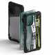 Ringke Xiaomi Redmi Note 10 / Note 10s / Poco M5s Fusion X Σκληρή Θήκη με Πλαίσιο Σιλικόνης - Design Ticket Band - Black