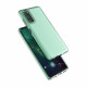 OEM Samsung Galaxy A02s Spring Case Λεπτή Θήκη Σιλικόνης - Διάφανη - Mint