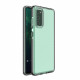 OEM Samsung Galaxy A72 / A72 5G Spring Case Λεπτή Θήκη Σιλικόνης - Διάφανη - Black