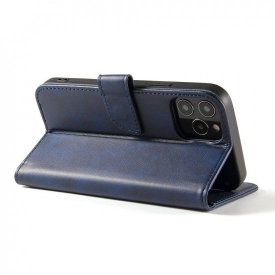 OEM Samsung Galaxy A72 / A72 5G Θήκη Πορτοφόλι Stand από Δερματίνη - Blue