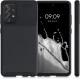 KW Samsung Galaxy A72 / A72 5G Θήκη Σιλικόνης Design Carbon - Black - 55253.01