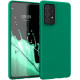 KW Samsung Galaxy A52 / A52 5G / A52s 5G Θήκη Σιλικόνης TPU - Emerald Green - 54346.142