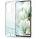 KW Samsung Galaxy A52 / A52 5G / A52s 5G Θήκη Σιλικόνης TPU Design Indian Sun - Mint Green / White - Διάφανη - 54348.07