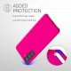 KW Samsung Galaxy S21 Θήκη Σιλικόνης Rubber TPU - Neon Pink - 54056.77