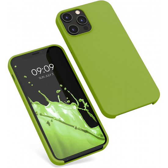 KW iPhone 12 Pro Max Θήκη Σιλικόνης Rubber TPU - Green Pepper - 52644.220