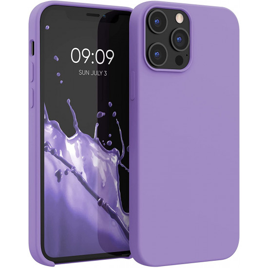 KW iPhone 12 Pro Max Θήκη Σιλικόνης Rubber TPU - Violet Purple - 52644.222