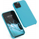 KW iPhone 12 Pro Max Θήκη Σιλικόνης Rubber TPU - Sea Blue - 52644.223