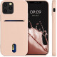 KW iPhone 12 / 12 Pro Θήκη Σιλικόνης TPU - Dusty Pink - 54513.10