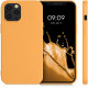 KW iPhone 12 Pro Max Θήκη Σιλικόνης Rubberized TPU - Marigold - 52714.217