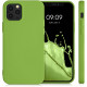 KW iPhone 12 / iPhone 12 Pro Θήκη Σιλικόνης Rubberized TPU - Green Pepper - 53844.220