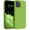 KW iPhone 12 Pro Max Θήκη Σιλικόνης Rubberized TPU - Green Pepper - 52714.220
