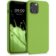 KW iPhone 12 Pro Max Θήκη Σιλικόνης Rubberized TPU - Green Pepper - 52714.220