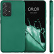 KW Samsung Galaxy A52 / A52 5G / A52s 5G Θήκη Σιλικόνης TPU - Metallic Dark Green - 54351.170