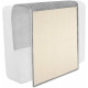 Navaris Cat Scratch Mat Sofa Shield - Προστατευτικό Καναπέ από Γρατζουνιές Γάτας - 130 x 45 cm - Light Grey - White - 45105.25.02