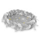 Navaris Βρεφικό Κρεβατάκι Φωλιά με Αποσπώμενη Πλεξούδα Προστασίας - Grey - 50149.01