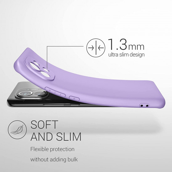 KW Xiaomi Mi 11 Θήκη Σιλικόνης TPU - Violet Purple - 54188.222