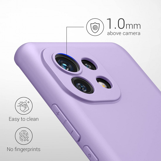KW Xiaomi Mi 11 Θήκη Σιλικόνης TPU - Violet Purple - 54188.222