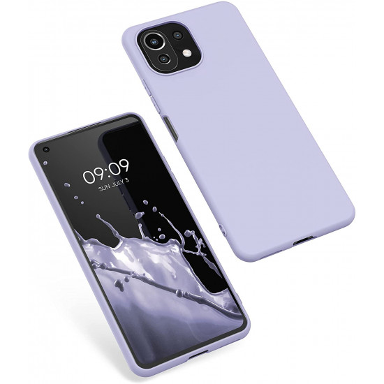 KW Xiaomi Mi 11 Lite / Mi 11 Lite 5G Θήκη Σιλικόνης TPU - Pastel Lavender - 54726.139