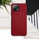 KW Xiaomi Mi 11 Lite / Mi 11 Lite 5G Θήκη Σιλικόνης TPU - Metallic Dark Red - 54727.36