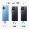 KW Xiaomi Mi 11 Lite / Mi 11 Lite 5G Θήκη Σιλικόνης TPU - Metallic Silver - 54727.67