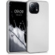 KW Xiaomi Mi 11 Lite / Mi 11 Lite 5G Θήκη Σιλικόνης TPU - Metallic Silver - 54727.67