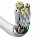 Baseus Superior Series Cable Lightning 2.4A - Καλώδιο Δεδομένων και Φόρτισης Lightning 1M - White - CALYS-A02
